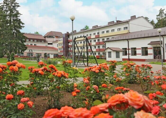 Территория санатория